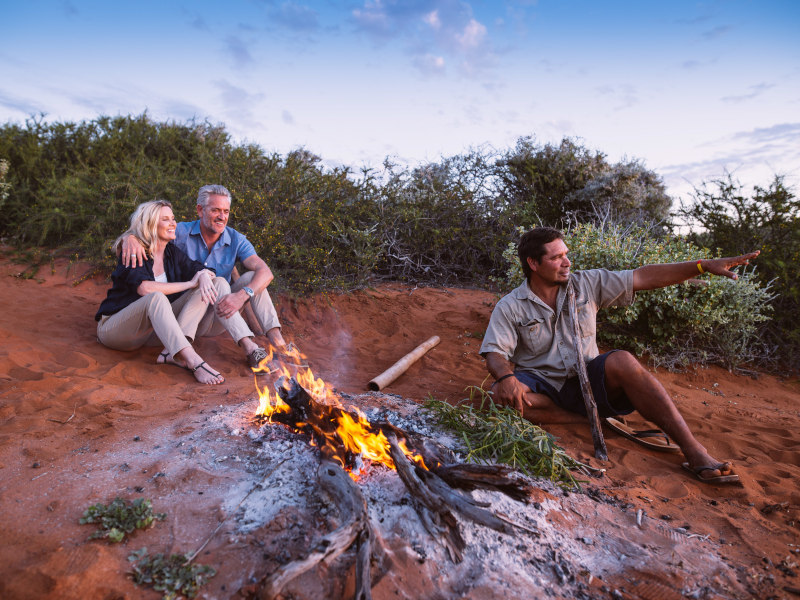 Kampeeravontuur met de lokale bevolking van Australië