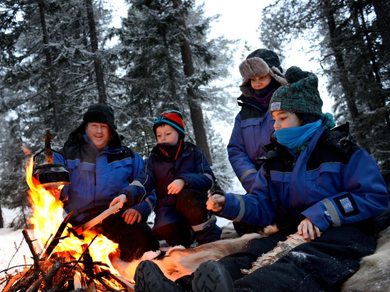 Zweeds Lapland familiereis