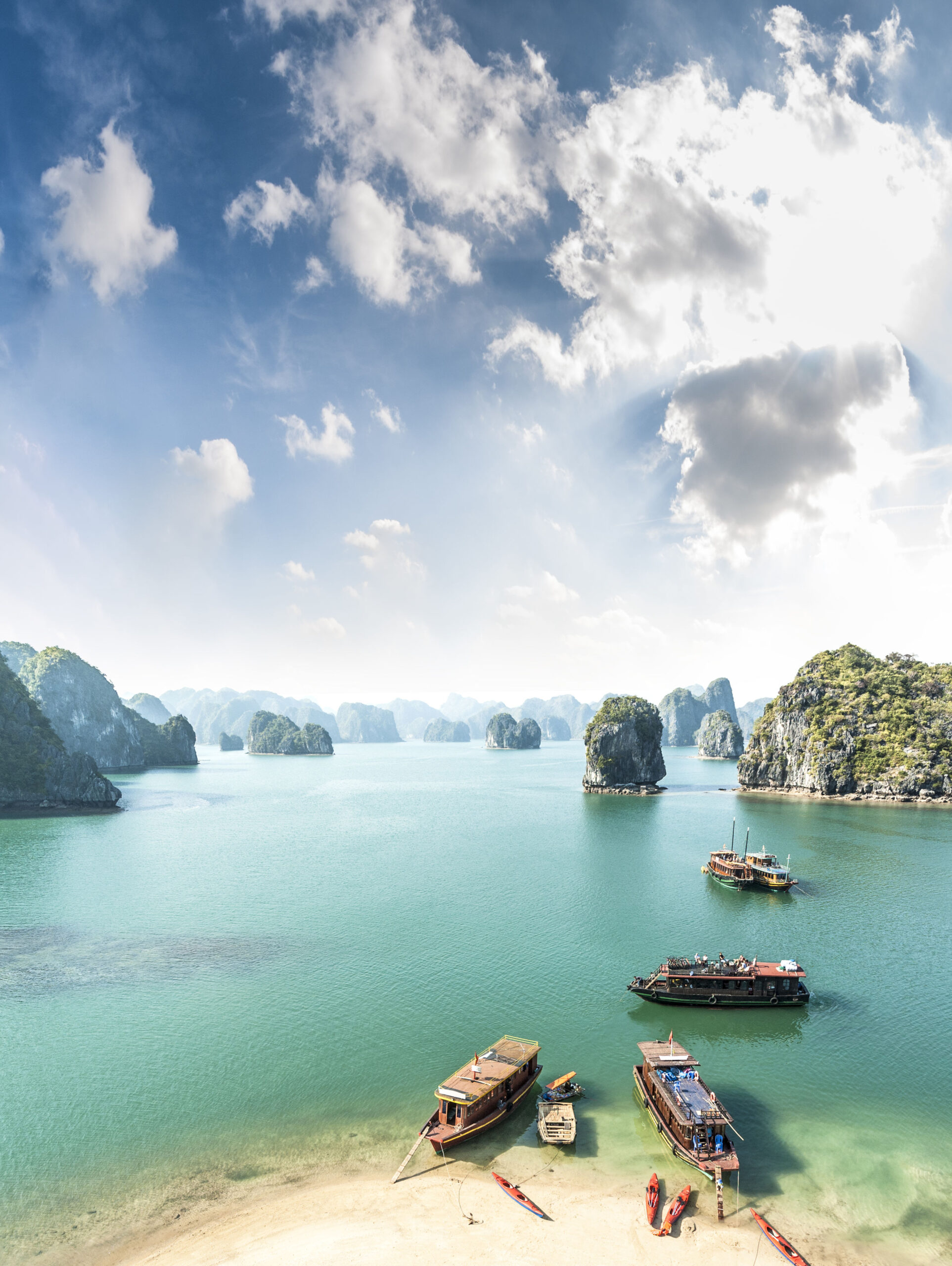 Boutique reis door Vietnam