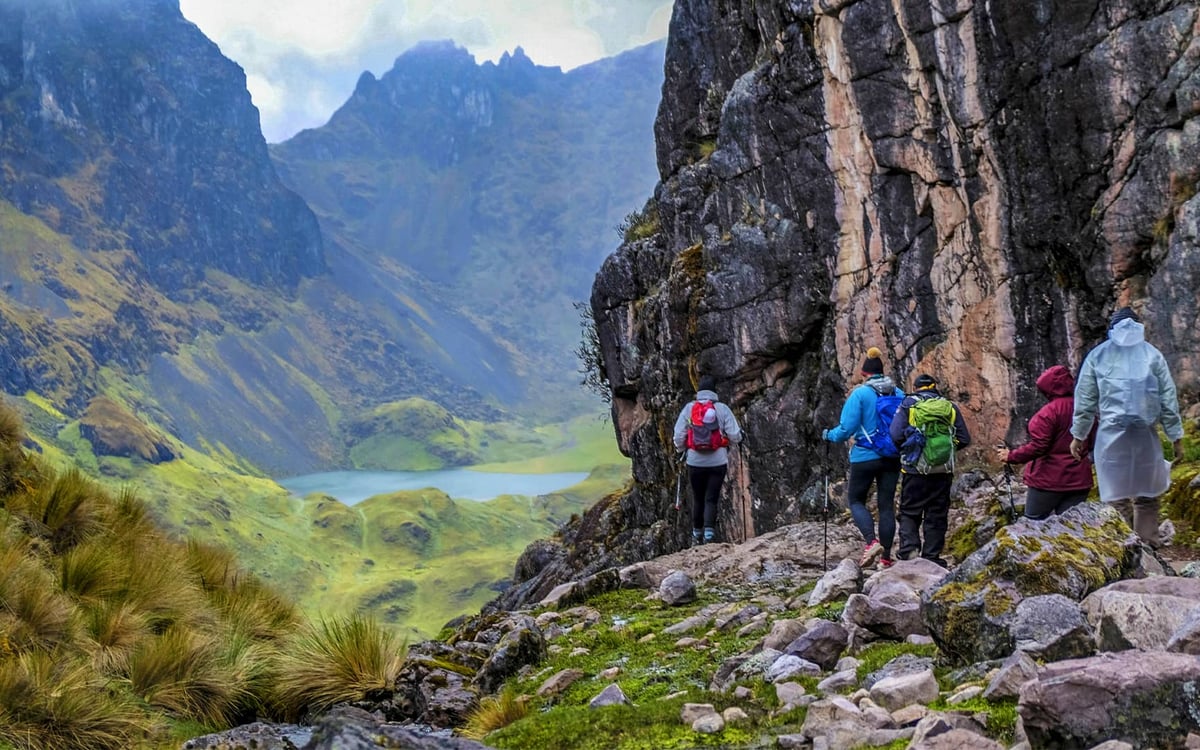 Actieve familiereis met een onvergetelijke trekking in de Andes