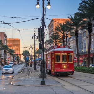 Van New Orleans naar New York