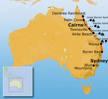 22-35ers reis Australië