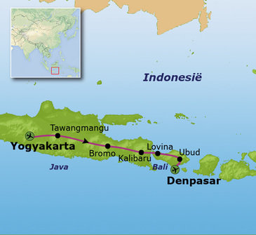 Familiereis Java & Bali