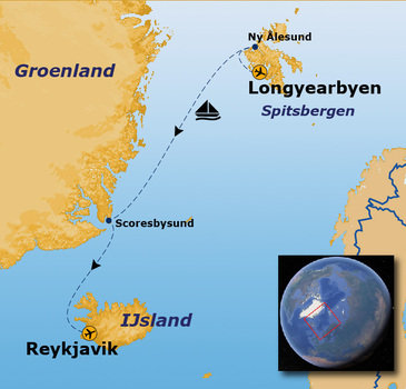 Groepsrondreis Van Spitsbergen, naar Groenland & IJsland