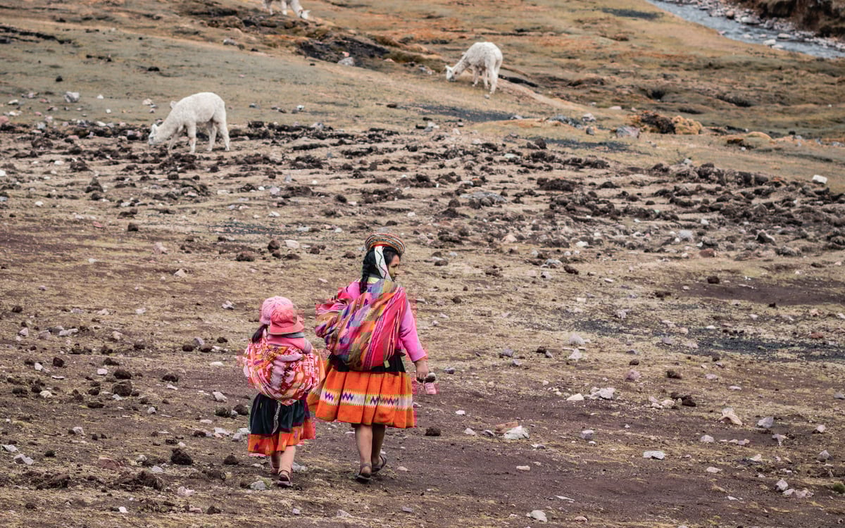 Actieve familiereis met een onvergetelijke trekking in de Andes