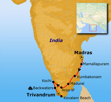 Groepsrondreis Zuid-India Hoogtepunten