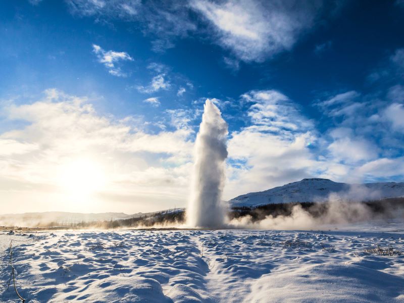 Familiereis winter in IJsland