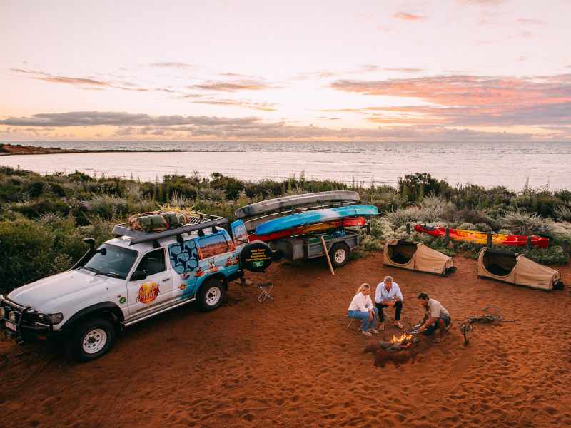 Kampeeravontuur met de lokale bevolking van Australië