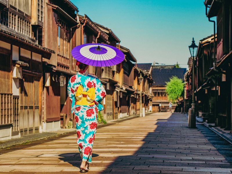 Langs de hoogtepunten en van het gebaande pad in Japan