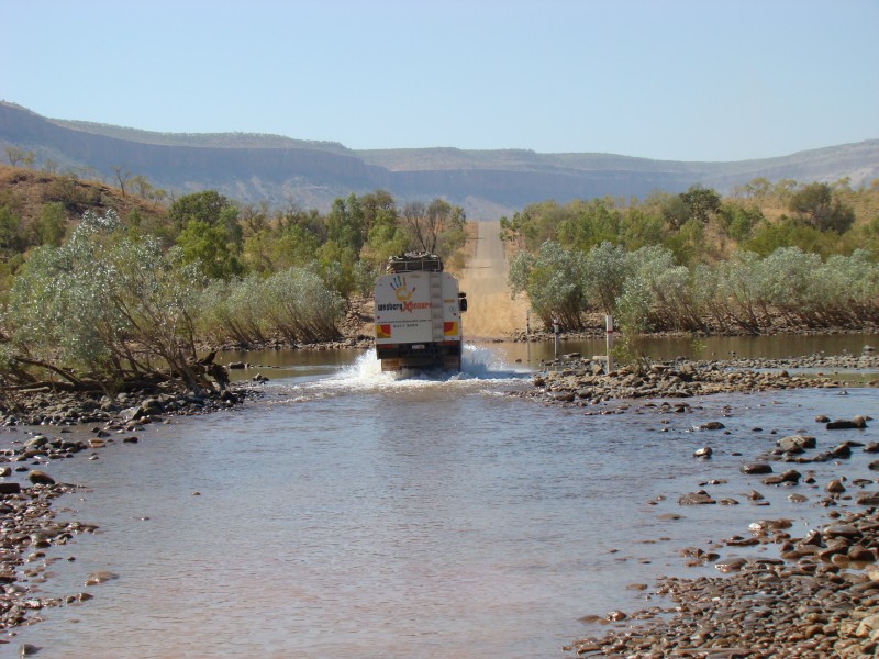 Per 4WD op de Nature Trail