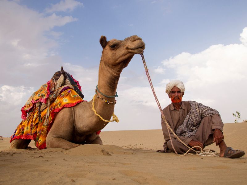 Als Maharadja door India