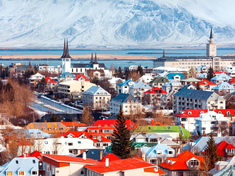 Winter in IJsland