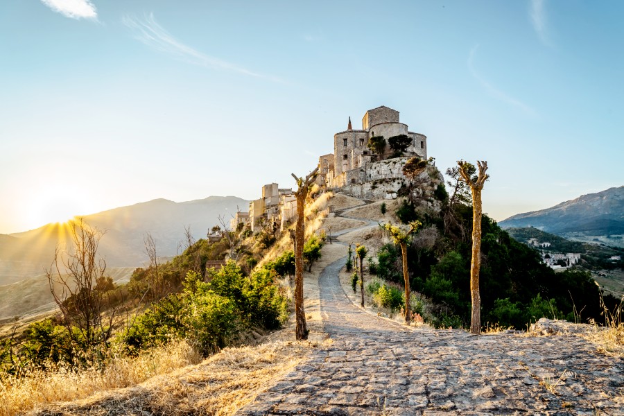Onder de Siciliaanse zon van west naar oost