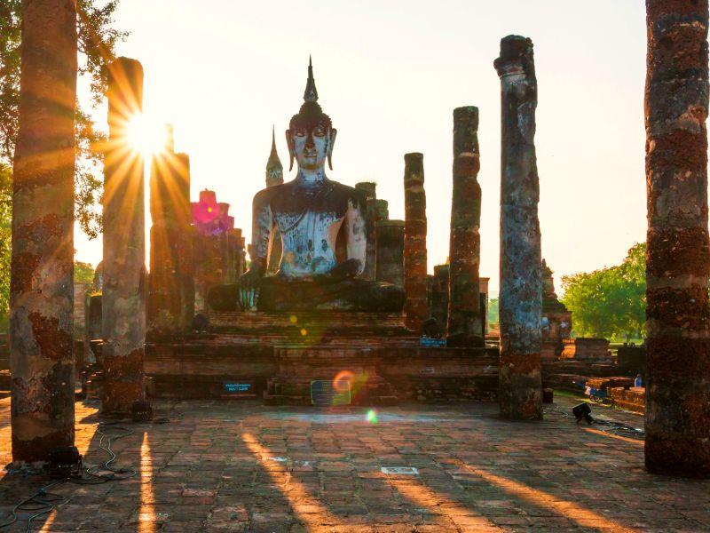 Van het gebaande pad door Thailand