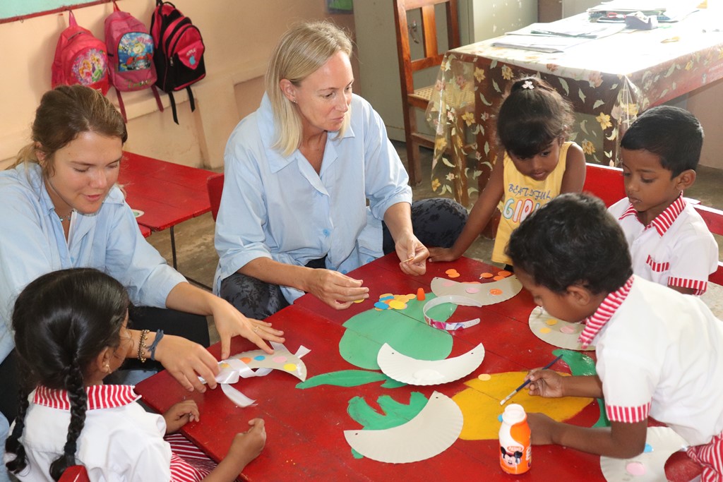 Vrijwilligerswerk in Galle