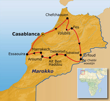 22-35ers reis Marokko