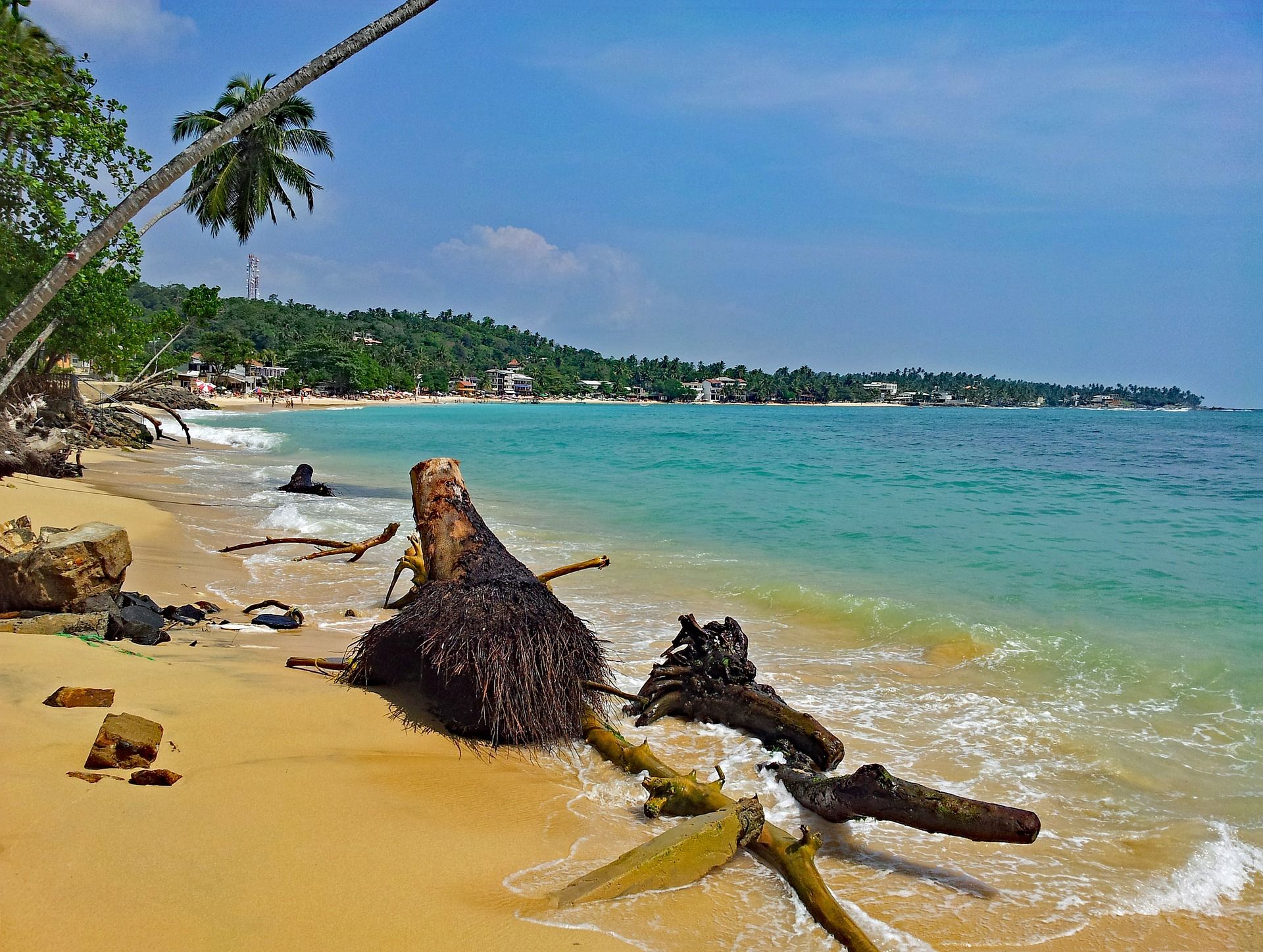Theeplantages, tempels en stranden