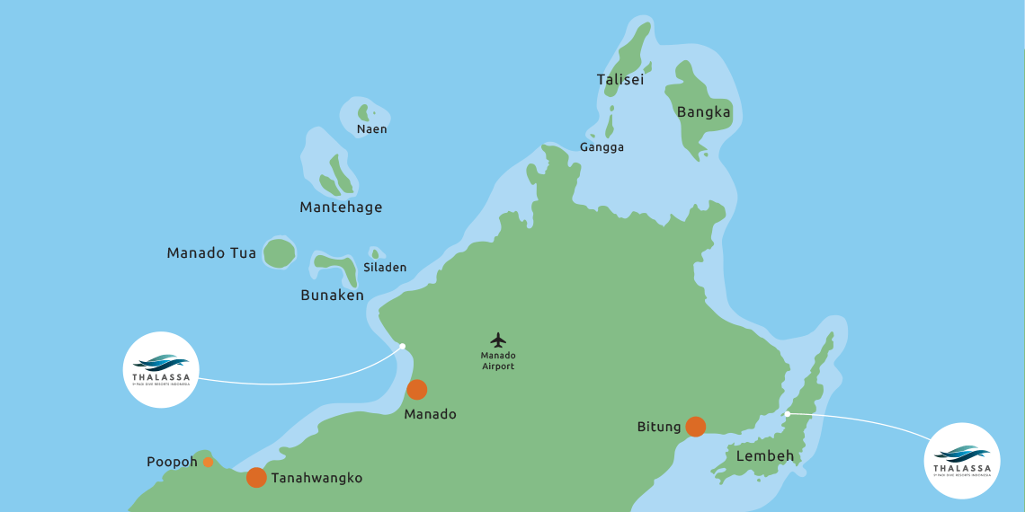 Rondreis 16 dagen duiken Bunaken en Lembeh – noord Sulawesi