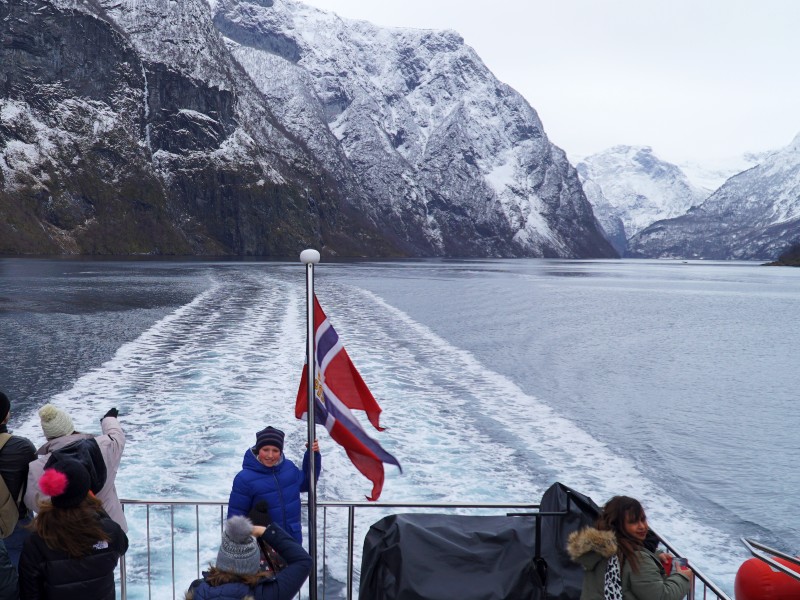 Winterreis Noorwegen met de trein: Huskysafari en fjordcruisen