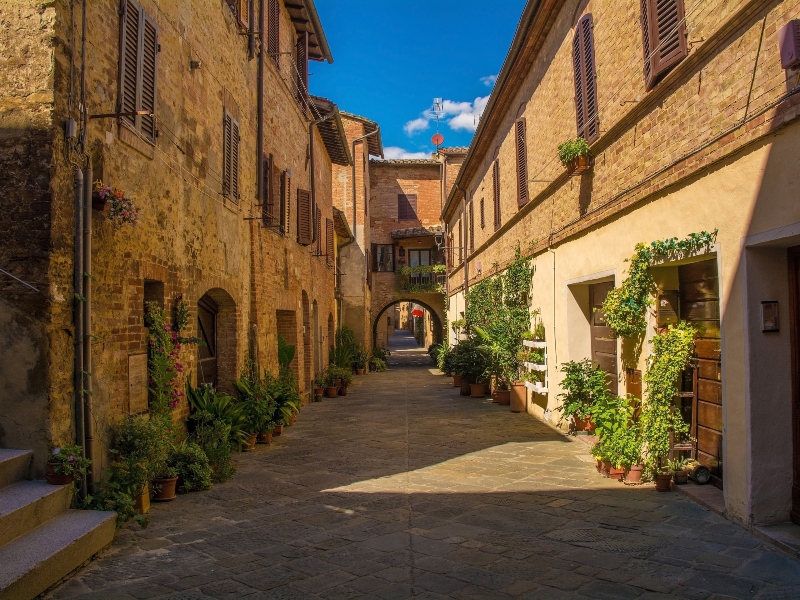 8 daagse  Italië – Toscane-Val d Orcia