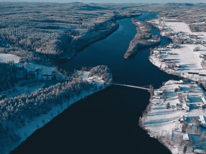 Met de nachttrein vanuit Stockholm de Zweedse natuur in