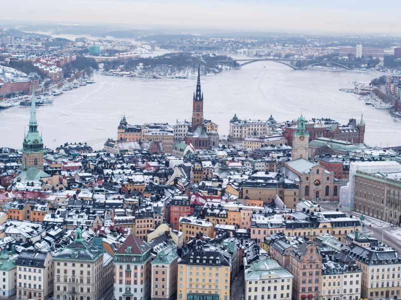 Met de nachttrein vanuit Stockholm de Zweedse natuur in