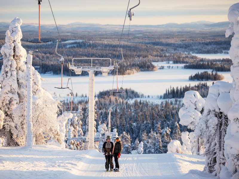 Ruka: Wintersport Fins Lapland