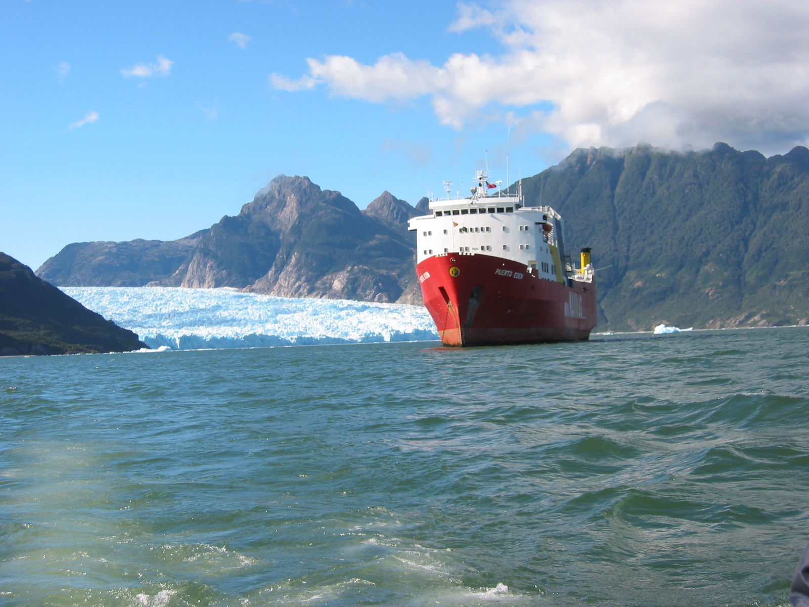 Varen langs de fjorden van Patagonië