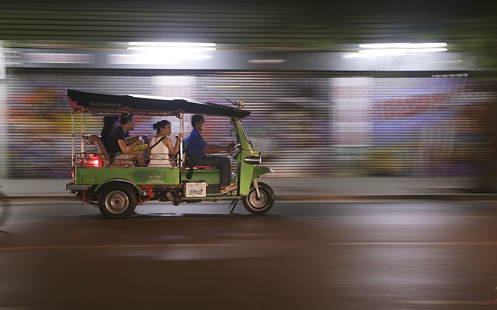 Tuk Tuks in de tropen