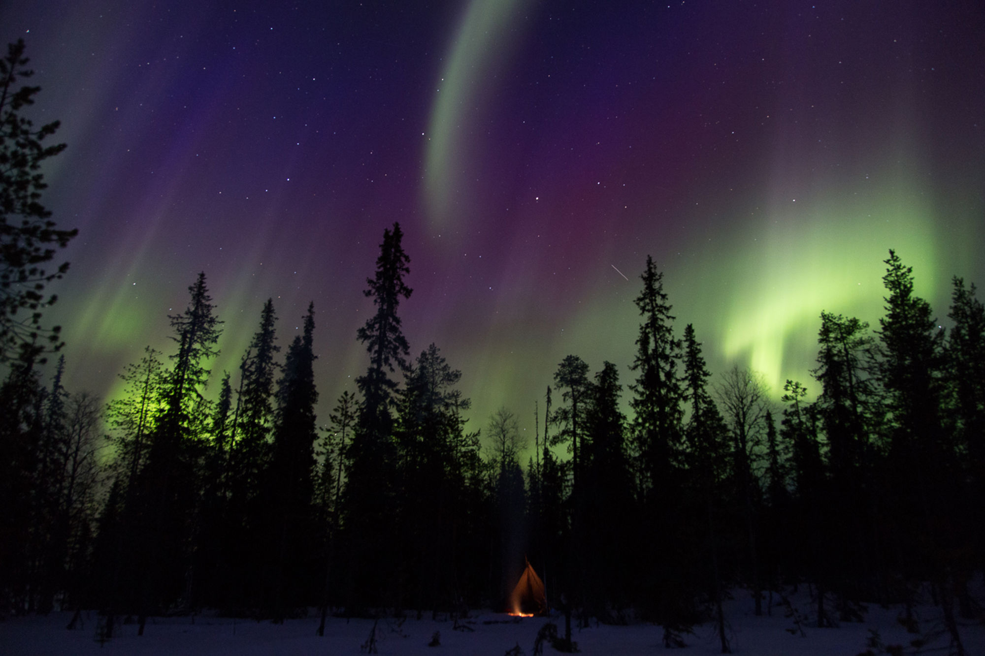Familiereis Lapland Winter