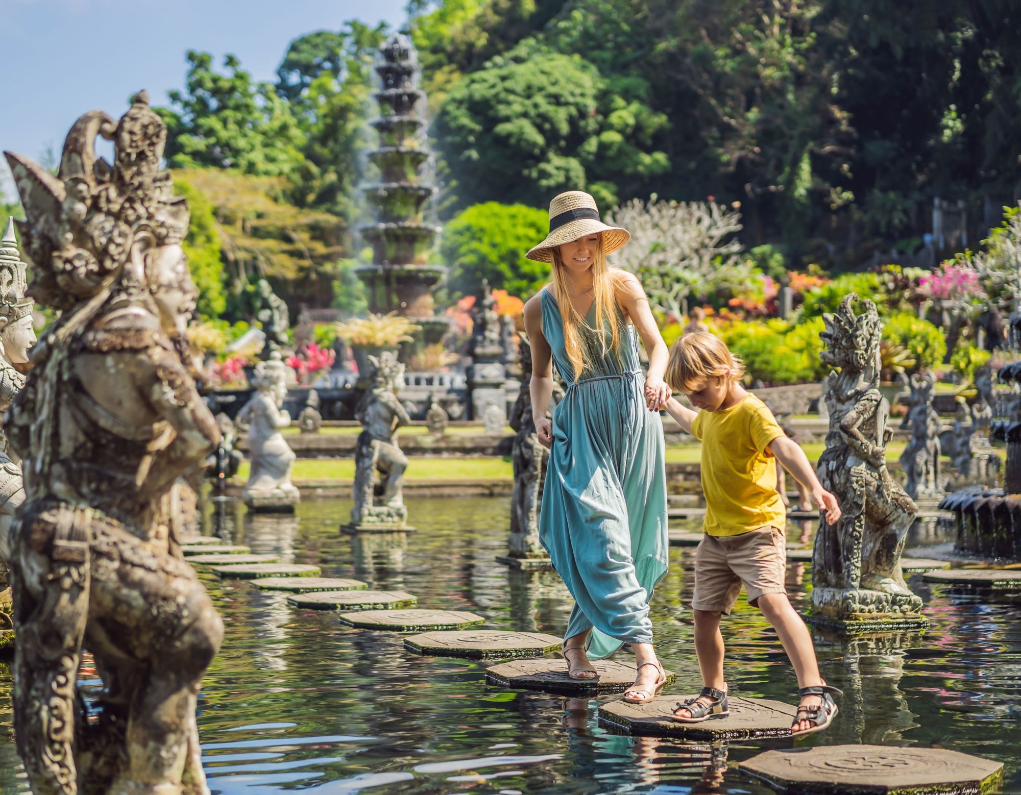 Familiereis Java en Bali Kort