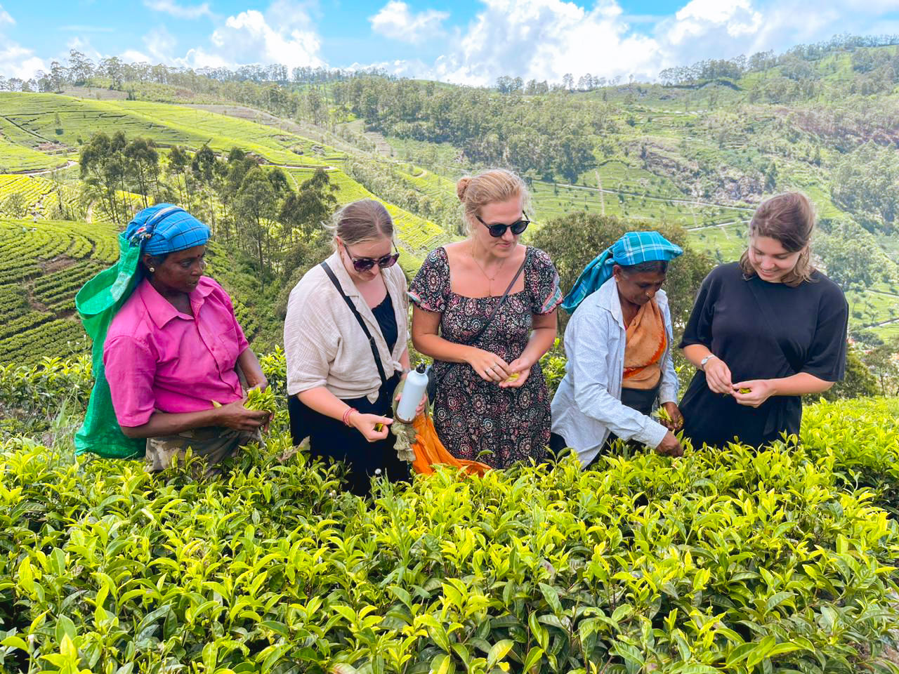 Kennismaking Sri Lanka met kinderen