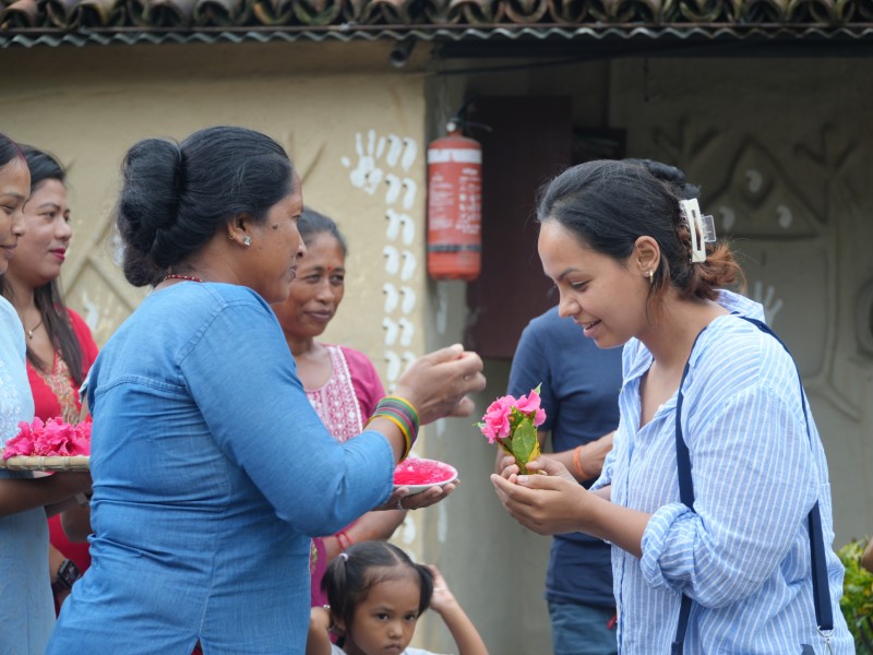 Nepal volgens Riksja
