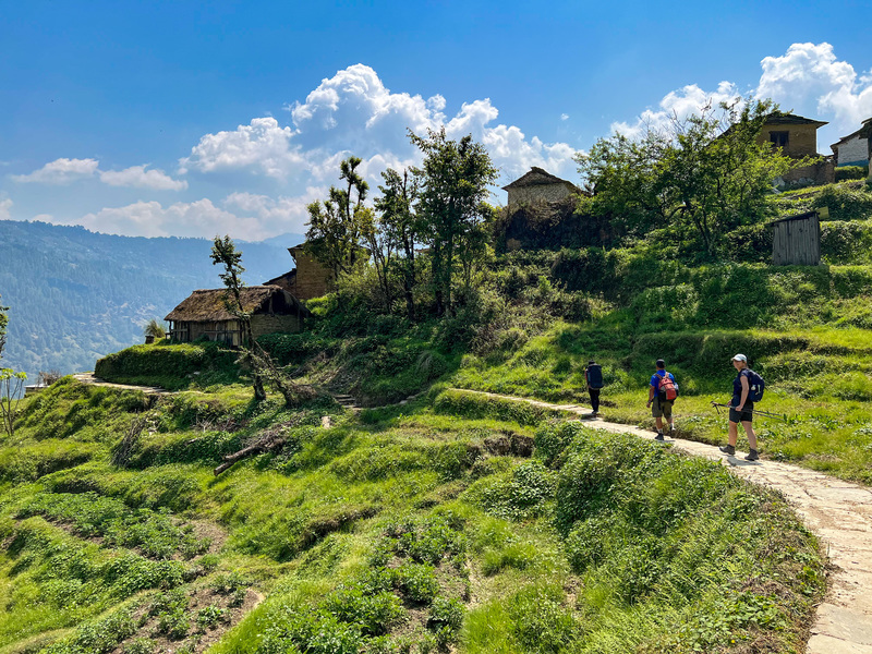 Nepal volgens Riksja