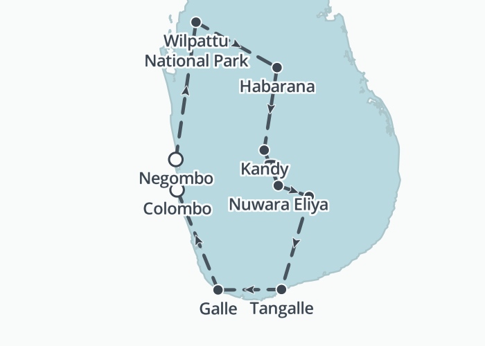 Sri Lanka in 2 weken