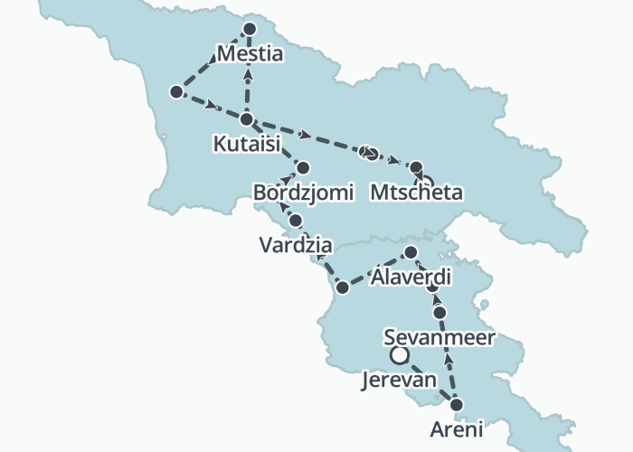 Rondreis Armenië & Georgië